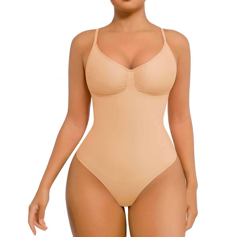 FEELIN GIRL NWOT Tummy Control Sculpting Shapewear Bodysuit Thong